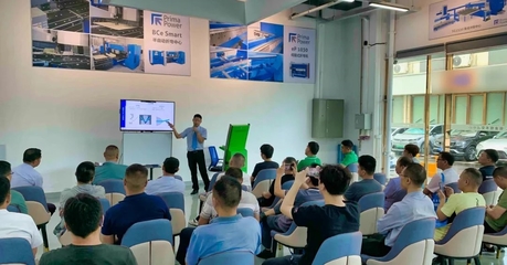 現(xiàn)場(chǎng)回顧 | 更高質(zhì)量、更高效率的鈑金加工解決方案技術(shù)交流